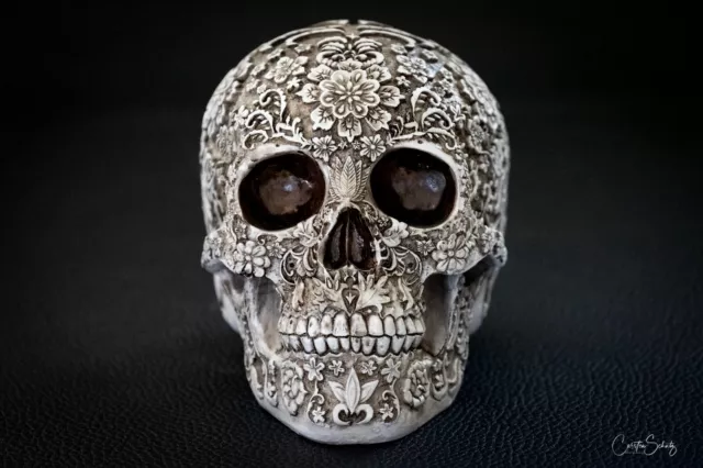 Totenkopf | Skull | Schädel | Halloween Totenschädel, Kopf künstlerisch bemalbar