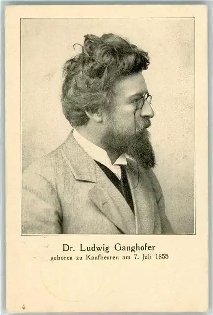 13912976 - Dr. Ludwig Ganghofer AK Schriftsteller 1940