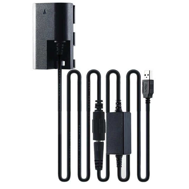 Accoppiatore CC, Set Batteria Fittizia LP-E6 per 5D2 5D3 5D4 6D 6D2 60D 7D  B6B8