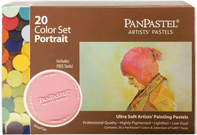 Armadillo Art and Craft Panpastel Ultra Soft Artist Pastel Portrait Set 3