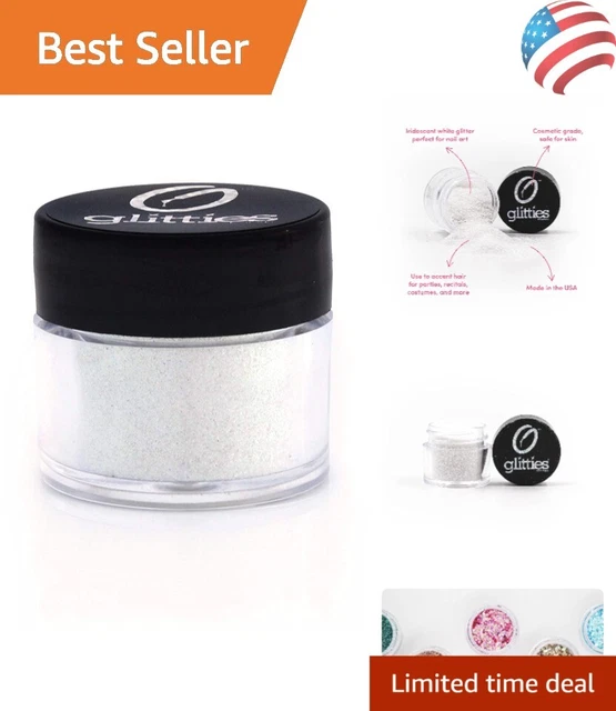 Professional Glitter Powder - Nail Art Fine - 10 Gram Jar - USA Formulated