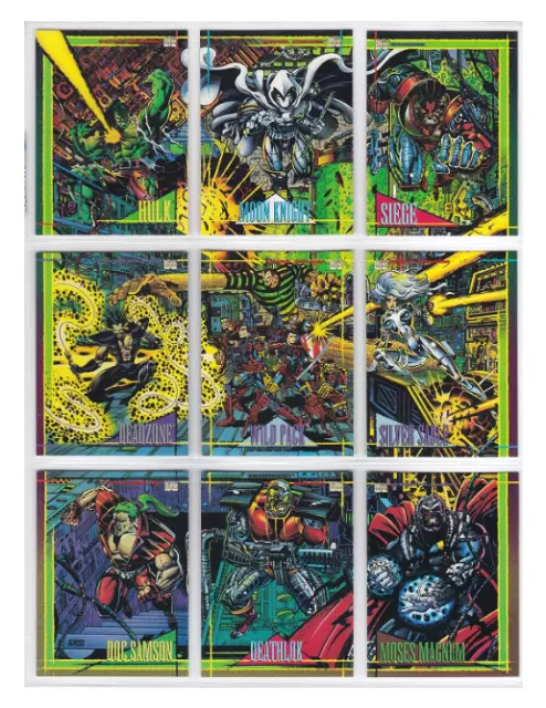 1993 Marvel Universe Base Card Singles Pick & Complete Your Set