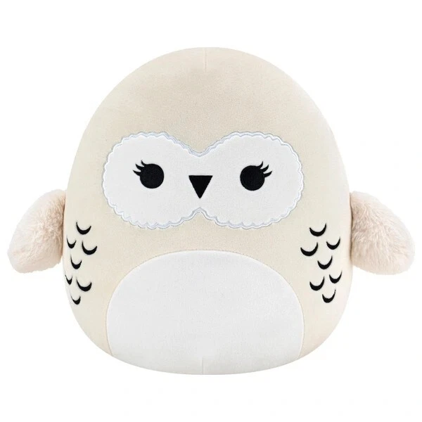 Squishmallows Hedwig 25 Cm – Peluche De Harry Potter – Supersuave Y Coleccionable – Jazwares SQWB00099 (Mediano)