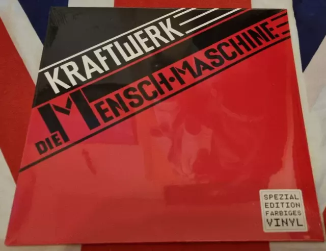 Kraftwerk - Die Mensch Maschine - Vinyl - rot - neu/ovp