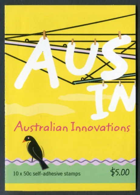 AUSTRALIA 2004 Australian Innovations Booklet S/A 10 x 50c SG SB169 MNH