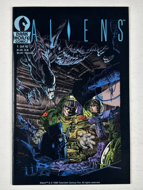 Aliens #1 Dark Horse Comics, 1st App of Aliens in comics