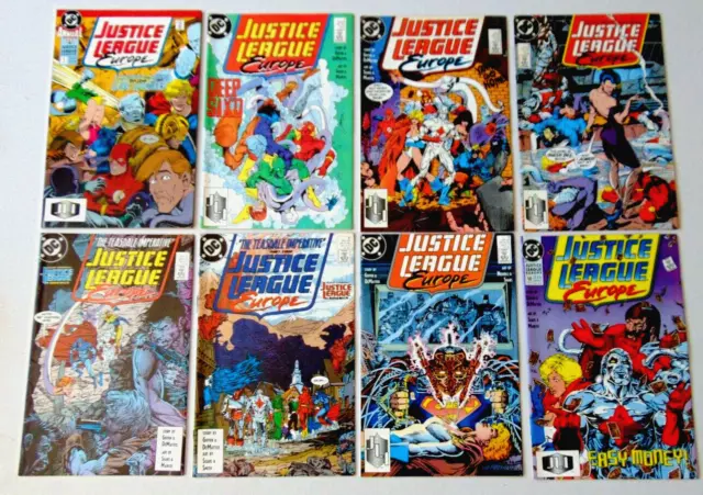 Comic Book Lot Justice League Europe Issues # 1-4 #7-10 DC Comics