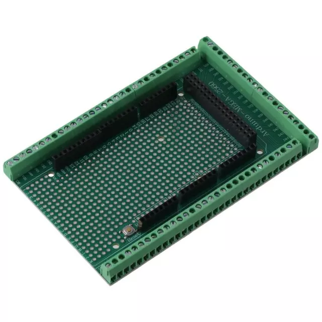 Vert Conseil d'expansion  Panneau de bouclier Vis/bornier  Arduino MEGA-2560 R3