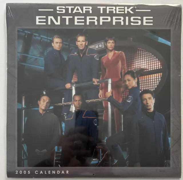 Star Trek Enterprise 2005 Calendar - NEW By Pocket Books