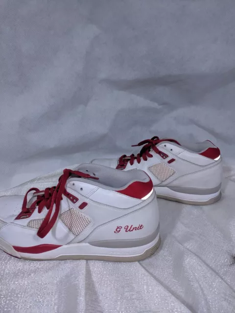 REEBOK G-UNIT SIZE 8.5 Vtg Red White Cross Training G XT $76.99 - PicClick