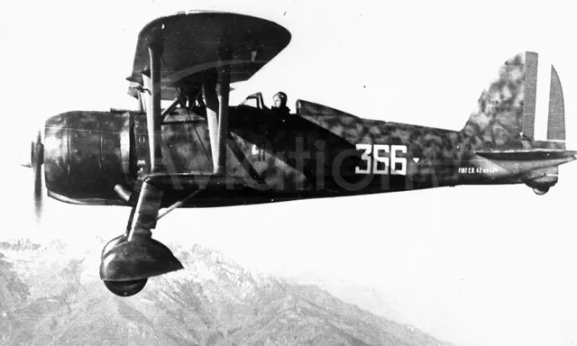 Tim und Struppi Luftfahrt 39 45 Scheck 2 Siehe Wissen Fiat CR.42 ""Falco"" ITALIEN 1935 2