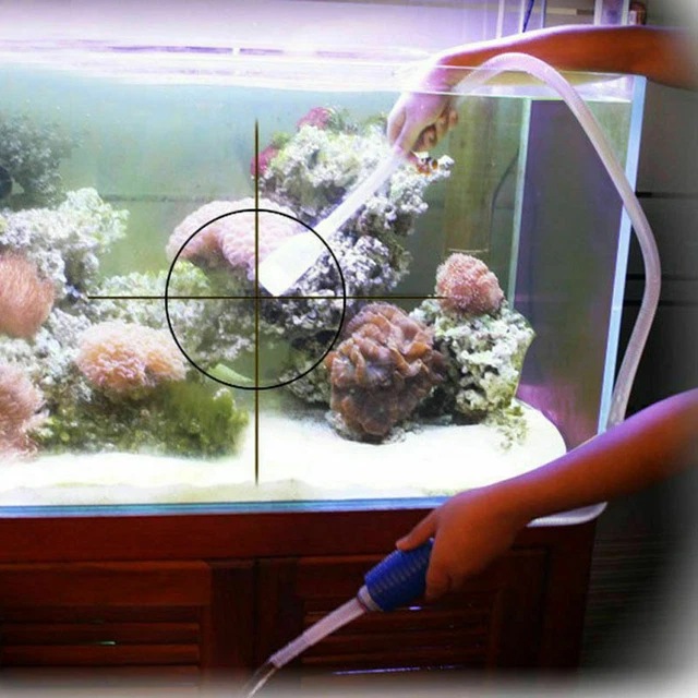 New Aquarium Vacuum Water Changer Gravel Cleaner Fantastic NICE Tank Fish K4W2 2