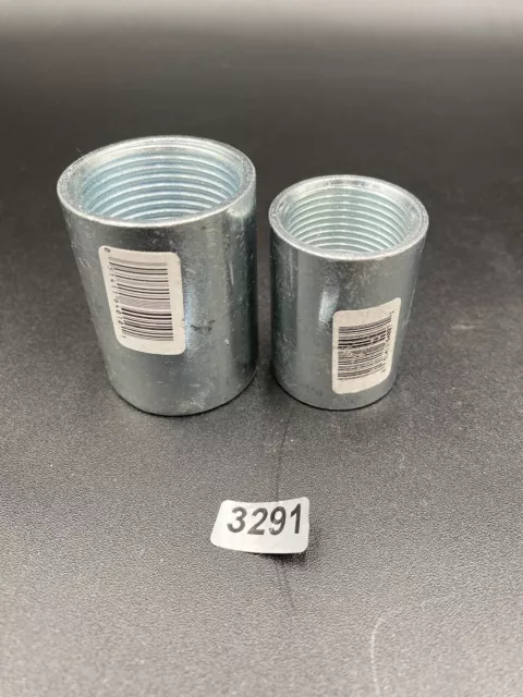 Set Of 2 WWG2UA53 Rigid Stainless Coupling 1” And  3/4”  New