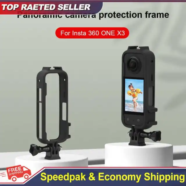 Camera Border Holder Shockproof Frame Cage Protection Case for Insta360 ONE X3