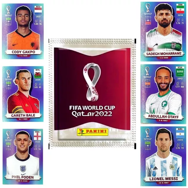 Panini Copa Mundial 2022 -- Etiqueta individual de Allen 670 a elegir - Copa Mundial de la FIFA Qatar 1/3