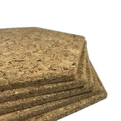 Pannelli sughero EKB-Hexagon - impiallacciatura sughero naturale -