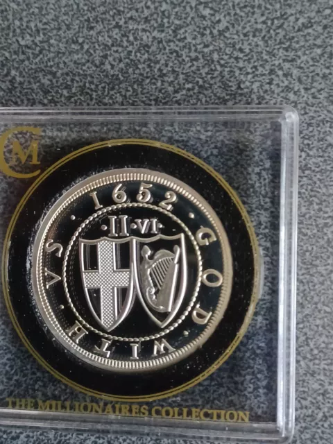 Millionaires Coin Collection,The Commonwealth H.Crown Coin Hallmarked 925 Silver