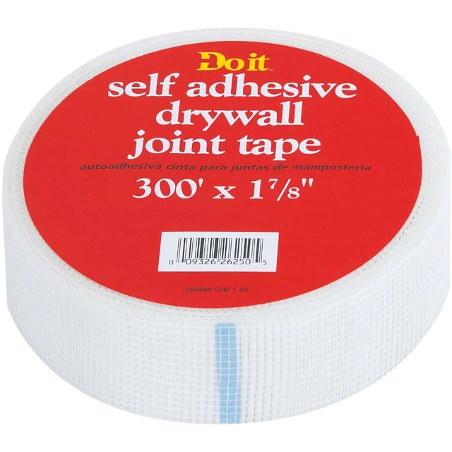 Do it 1-7/8 In. X 300 Ft. Self Adhesive Fiberglass Joint Drywall Tape SA001 SIM