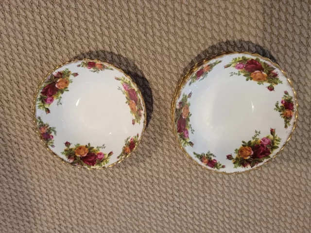 Royal ALBERT old Country ROSES Bowls 6 Bowls