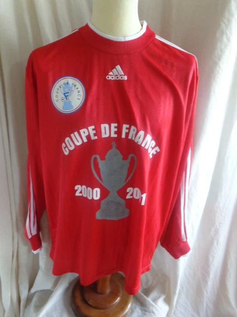 2002-03 adidas Coupe de France Maillot ML #9 - 8/10 - (XL
