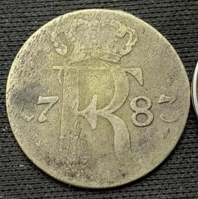 1783 German 1/24 Thaler Coin A Mint   Kingdom of Prussia     #Q07 2