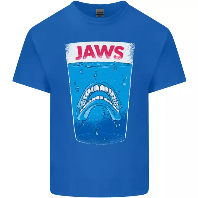 T-shirt Jaws Funny Parody Dentures Denti Teschio Bambini 3