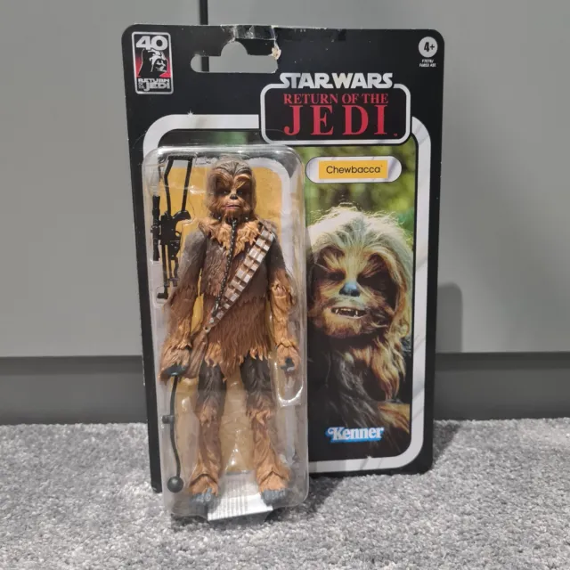 Star Wars Chewbacca Black Series Return of the Jedi 40th Anniversary Kenner