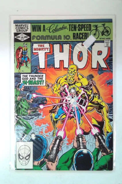 Thor #315 Marvel Comics (1982) NM- 1st Print Comic Book