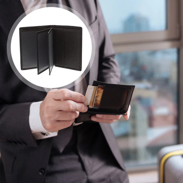 Portapassaporti Pelle Multi Tasca Portadocumenti Da Viaggio Con RFID - Portapassaporti In Pelle Per Famiglia Portadocumenti Viaggio RFID - Foto 6