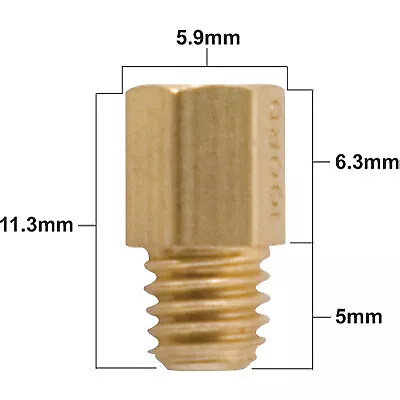 Pro X 4/042 Series Mikuni Hex Main Jet 440