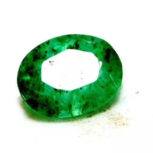 OVAL cut 3.60 Cts NATURAL COLOMBIAN EMERALD LOOSE GEMSTONE GM1962