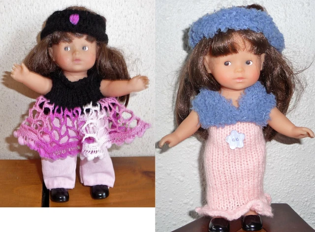 Lot De Vêtements Neufs Pour Poupée Corolle Ou Poupon 20 Cm - Lavables Et Résistants