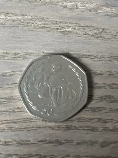 1997 Isle Of Man 50P / Fifty Pence - Tt - Tourist Trophy Motorcycle Races