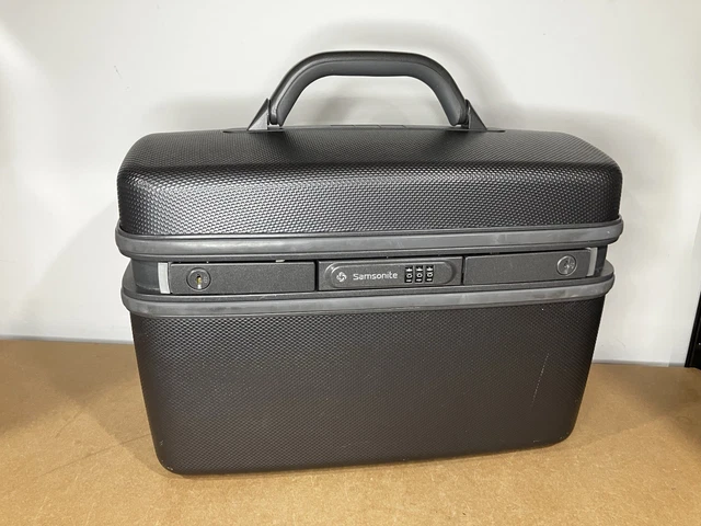 SAMSONITE SILHOUETTE VINTAGE Beauty Train Travel Case Hard Shell