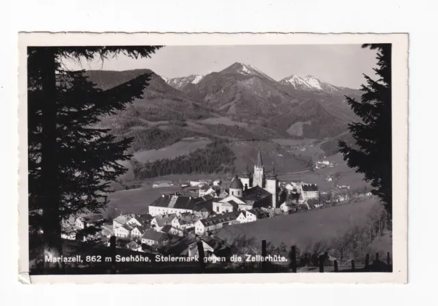 AK Ansichtskarte Mariazell gegen die Zellerhütte / Steiermark - 1956