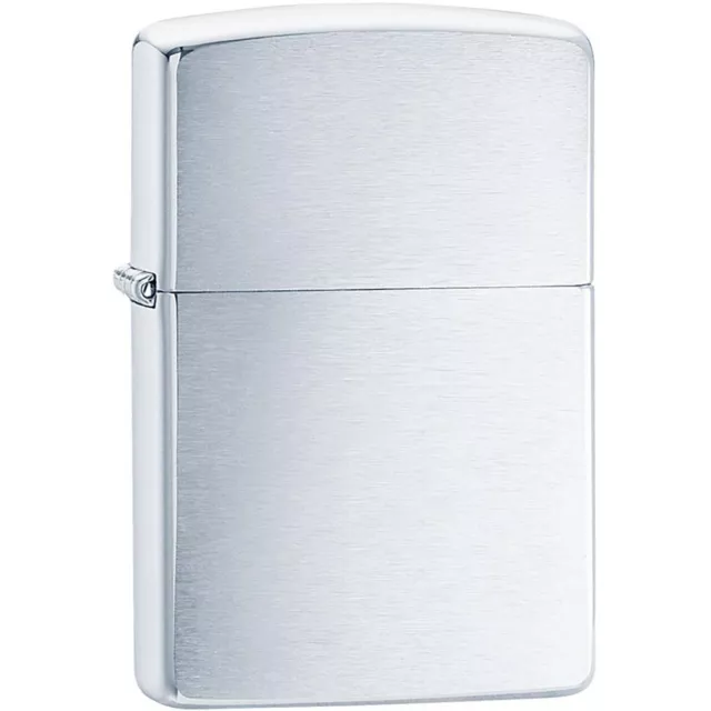 Zippo Armor Brushed Chrome Pocket Lighter