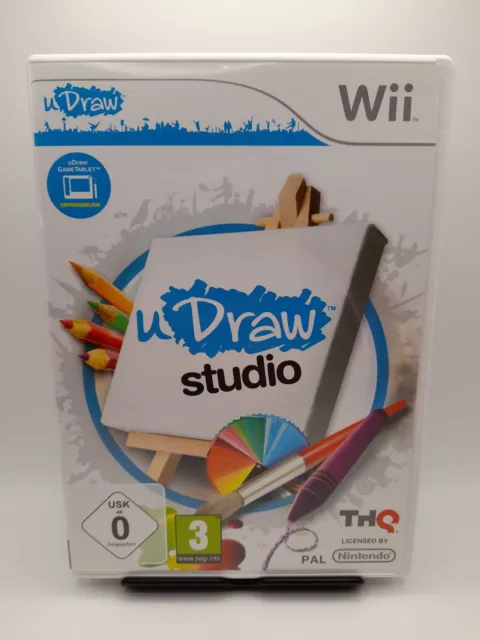 UDraw Studio Nintendo Wii OVP + Anleitung *Nur Software* *Blitzversand*