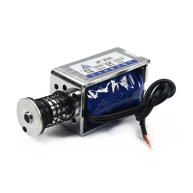 45N Electromagnete DC 12 V telaio aperto movimento lineare push-pull