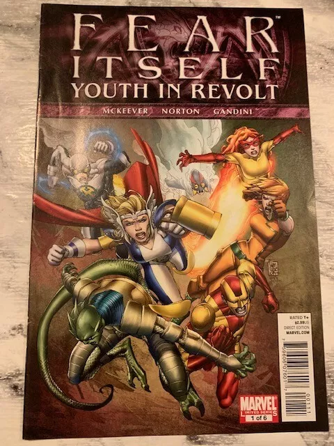 Fear Itself Youth in Revolt 1  Marvel 2011 Hot VF 1st Print News-stand