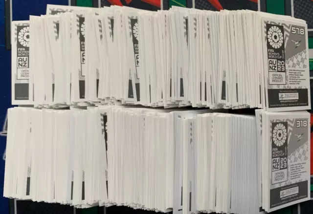 Panini Damen WM 2023 Aufkleber X 50 alle verschieden keine Duplikate Damen