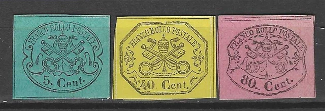 Vatican City, Papal State 1868 - Mnh Without Gum