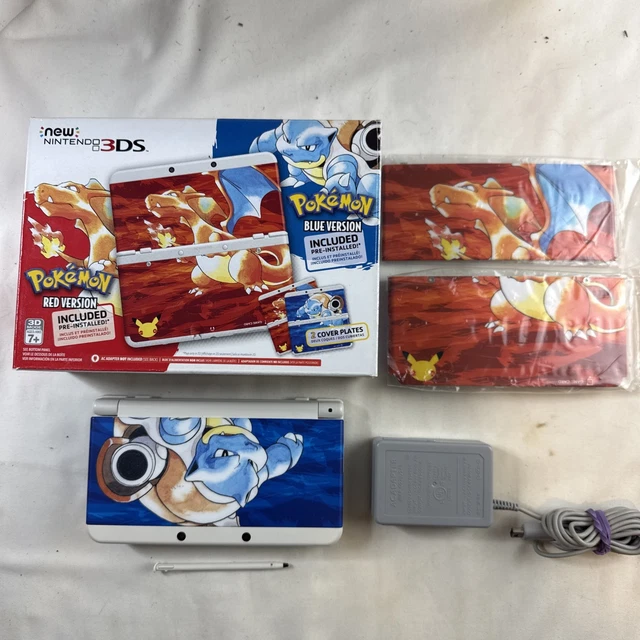 NICE DUAL IPS Nintendo New 3DS Pokemon 20th Anniversary Blastoise