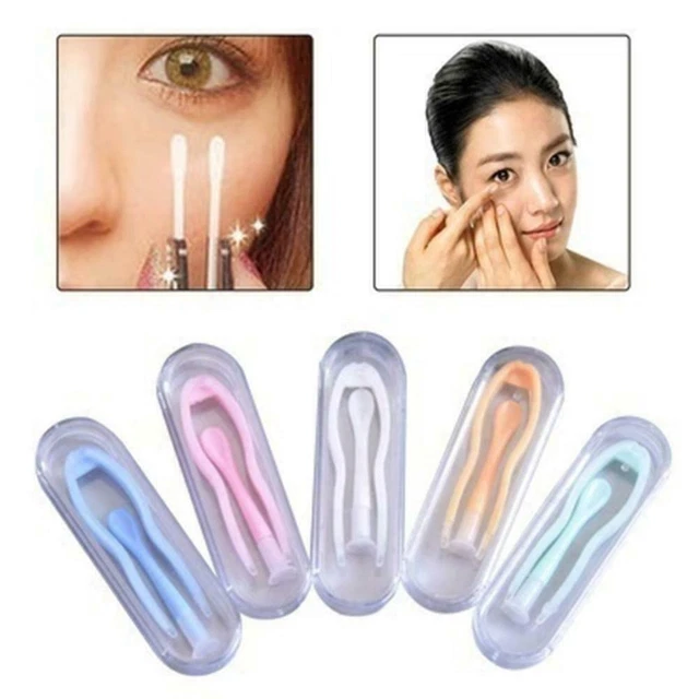 CONTACT LENS INSERTION Tool Kit with Case and Tweezers B4T6 H8L9 E8S5 ...