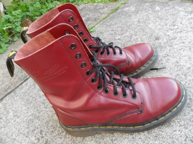 DR. MARTENS DOC Marten 1490 Stiefel UK Gr e 6 Ochsenblut