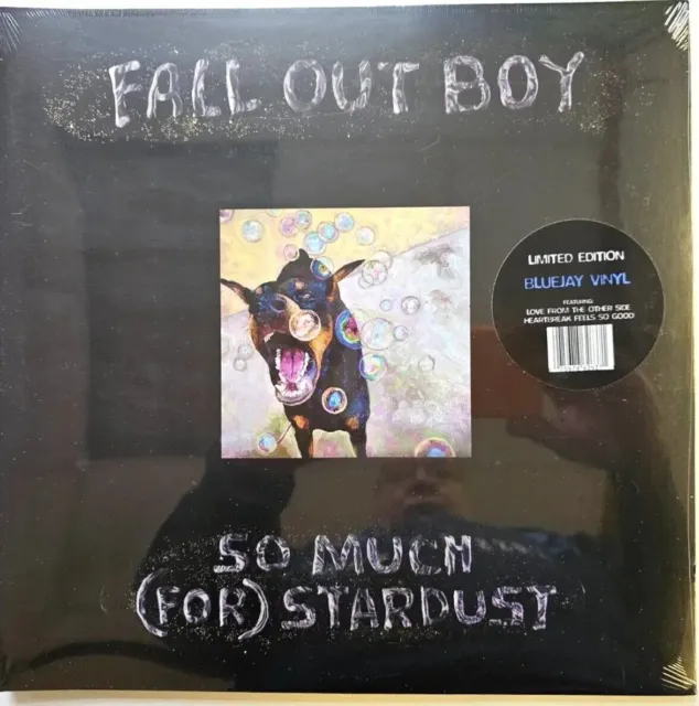 Fall Out Boy So Much for Stardust  limited Blue LP Album vinyl record 2023 New