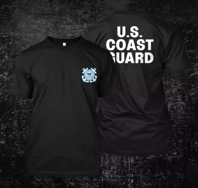 US Coast guard - Custom Men's front and back T-Shirt Tee
