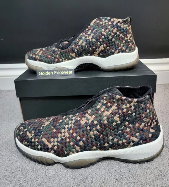 NIKE AIR JORDAN Future Premium Size 9 uk Camo Mens Sneakers