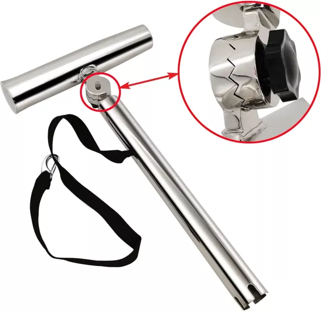2 PACK BOAT Rod Holder Outrigger Plug-In Marine Stainless Steel Rod Pod  Fishing $65.54 - PicClick