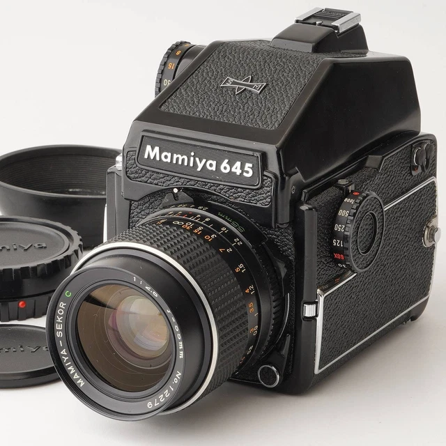 MAMIYA SEKOR 1:6.3 f=400 mm No. 132065 camera lens with case EUR 125,08 - FR