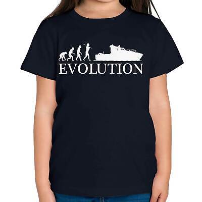 Yacht Evolution Of Man Kids T-Shirt Tee Top Gift